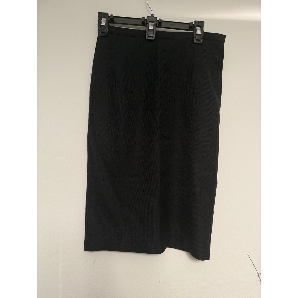 D&G Dolce And Gabbana Black Pencil Skirt Size 42